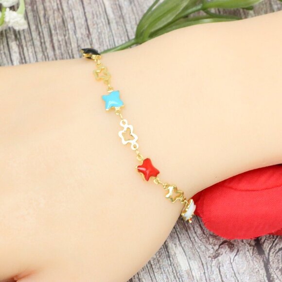 "Trendy Handmade Bracelet – A Stylish Gift for Women & Girls, MAR091920 - Picture 10 of 10